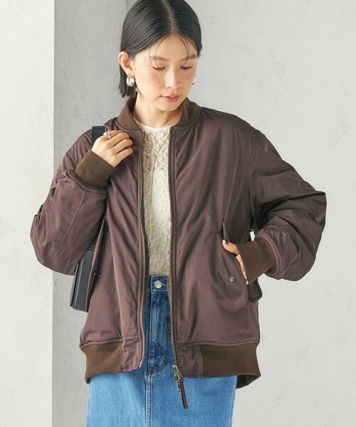 SHIPS / シップス ブルゾン | 《予約》【SHIPS別注】ARMY TWILL: リバーシブル フリース ブルゾン | 詳細27