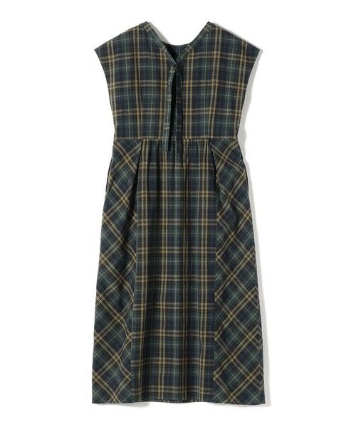 SHIPS / シップス ロング・マキシ丈ワンピース | SHIPS Primary Navy Label:〈手洗い可能〉ダークマドラス チェック ワンピース | 詳細2