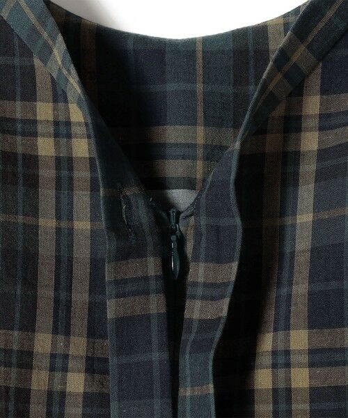SHIPS / シップス ロング・マキシ丈ワンピース | SHIPS Primary Navy Label:〈手洗い可能〉ダークマドラス チェック ワンピース | 詳細7