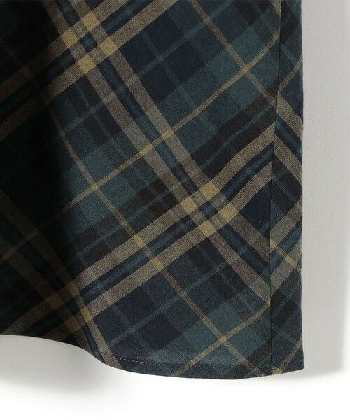 SHIPS / シップス ロング・マキシ丈ワンピース | SHIPS Primary Navy Label:〈手洗い可能〉ダークマドラス チェック ワンピース | 詳細9