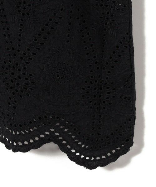 SHIPS / シップス ロング・マキシ丈ワンピース | Fanaka:〈手洗い可能〉アイレット スカラップ ショート スリーブ ワンピース | 詳細7