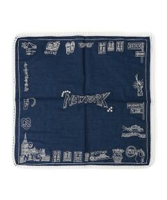 SHIPS / シップス マフラー・ショール・スヌード・ストール | ANATHA: NEW YORK 刺繍 バンダナ スカーフ