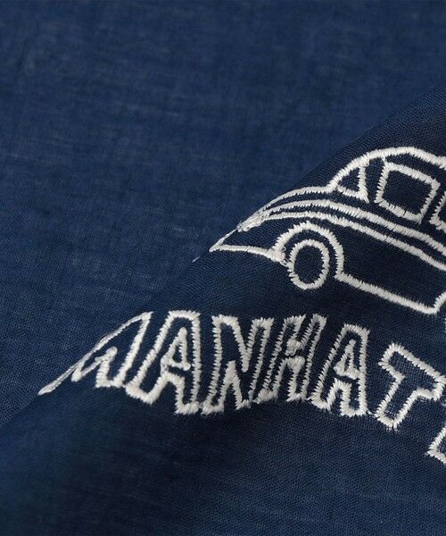 SHIPS / シップス マフラー・ショール・スヌード・ストール | ANATHA: NEW YORK 刺繍 バンダナ スカーフ | 詳細2