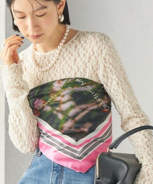 SHIPS / シップス バンダナ・スカーフ | 《予約》【SHIPS別注】THE COULTURE CODE: ARTIST SCARF（AS）（ピンク）