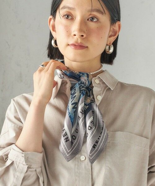 SHIPS / シップス バンダナ・スカーフ | 《予約》【SHIPS別注】THE COULTURE CODE: ARTIST SCARF（DM） | 詳細1