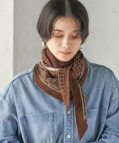 SHIPS / シップス バンダナ・スカーフ | 《予約》destin: Judy Triangle Bandana