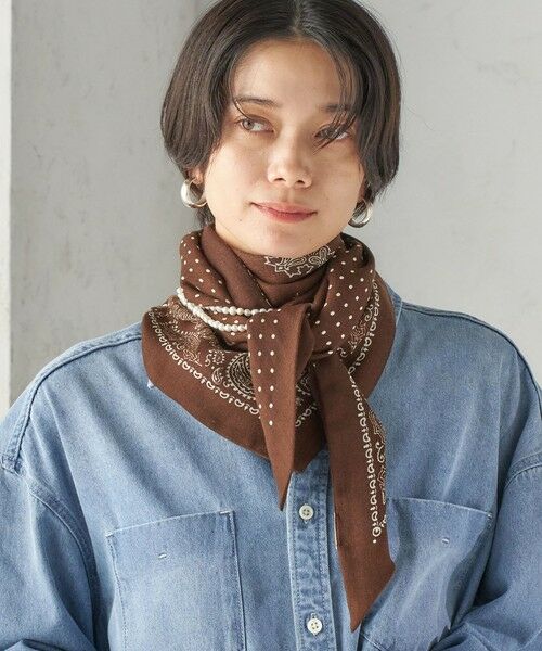 SHIPS / シップス バンダナ・スカーフ | 《予約》destin: Judy Triangle Bandana | 詳細1