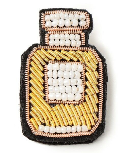SHIPS / シップス ブローチ・コサージュ | ANATHA: 刺繍 ブローチ（アメリカ・フランス）（オフホワイト）