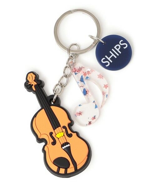 SHIPS / シップス チャーム | SHIPS KIDS:楽器 シリコン チャーム（オレンジ）