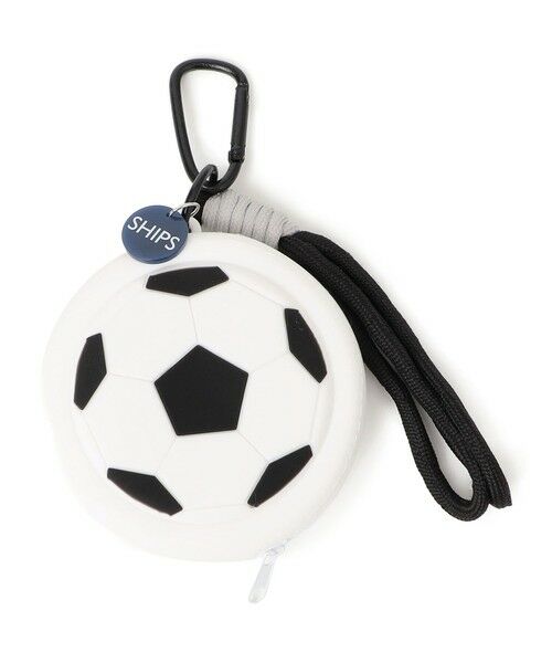 SHIPS / シップス チャーム | SHIPS KIDS:スポーツ ボール ミニ ポーチ チャーム（ブラック）