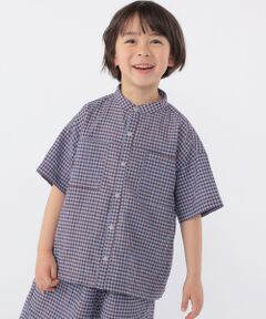 SHIPS / シップス シャツ・ブラウス | SHIPS KIDS:100〜130cm /〈UVカット/吸水速乾〉ドライタッチ バンドカラー シャツ