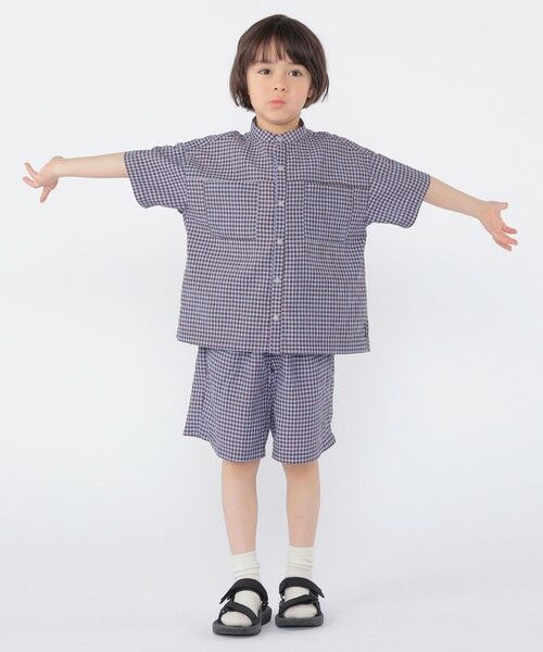 SHIPS / シップス シャツ・ブラウス | SHIPS KIDS:100〜130cm /〈UVカット/吸水速乾〉ドライタッチ バンドカラー シャツ | 詳細5