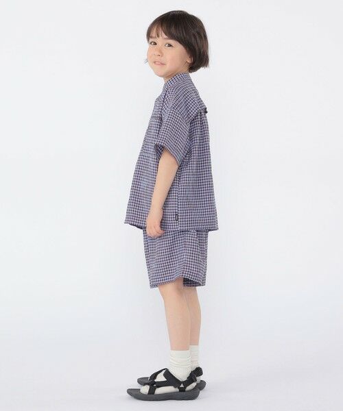 SHIPS / シップス シャツ・ブラウス | SHIPS KIDS:100〜130cm /〈UVカット/吸水速乾〉ドライタッチ バンドカラー シャツ | 詳細7
