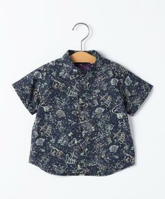SHIPS / シップス シャツ・ブラウス | SHIPS KIDS:80cm / リバティ プリント ベビー 半袖 シャツ