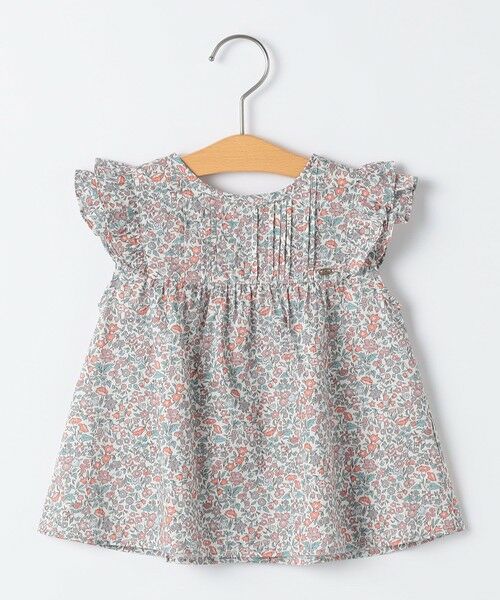SHIPS / シップス シャツ・ブラウス | SHIPS KIDS:リバティ ベビー フリル ブラウス（ピンク系）