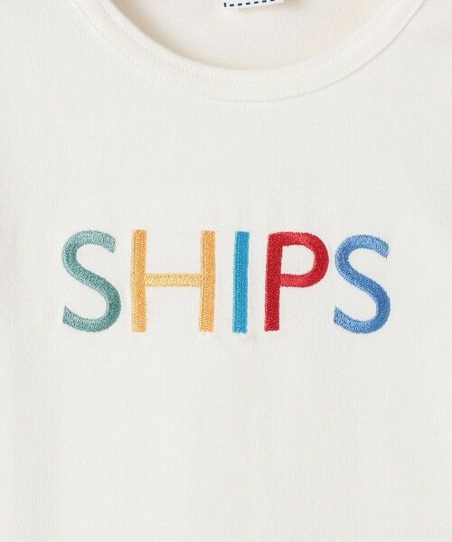 SHIPS / シップス Tシャツ | SHIPS KIDS:80〜90cm /ベビー ロゴ ロングスリーブ Tシャツ | 詳細5