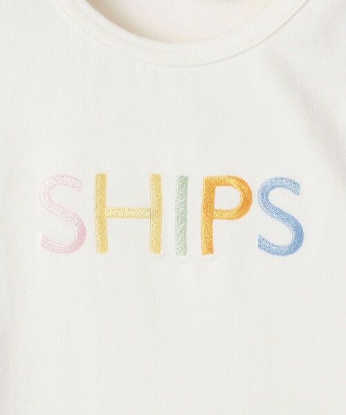 SHIPS / シップス Tシャツ | SHIPS KIDS:80〜90cm /ベビー ロゴ ロングスリーブ Tシャツ | 詳細8