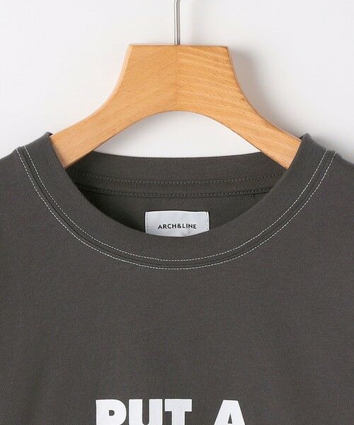 SHIPS / シップス Tシャツ | ARCH&LINE: 145〜155cm /プリント 長袖 Tシャツ | 詳細2