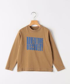 SHIPS / シップス Tシャツ | ARCH&LINE:115〜125cm / コットン プリント 長袖 Tシャツ