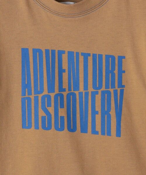 SHIPS / シップス Tシャツ | ARCH&LINE:115〜125cm / コットン プリント 長袖 Tシャツ | 詳細4