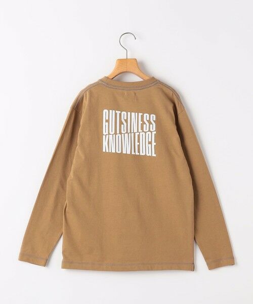 SHIPS / シップス Tシャツ | ARCH&LINE:135〜145cm / コットン プリント 長袖 Tシャツ | 詳細1