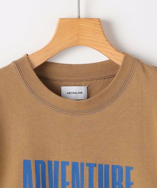 SHIPS / シップス Tシャツ | ARCH&LINE:135〜145cm / コットン プリント 長袖 Tシャツ | 詳細2