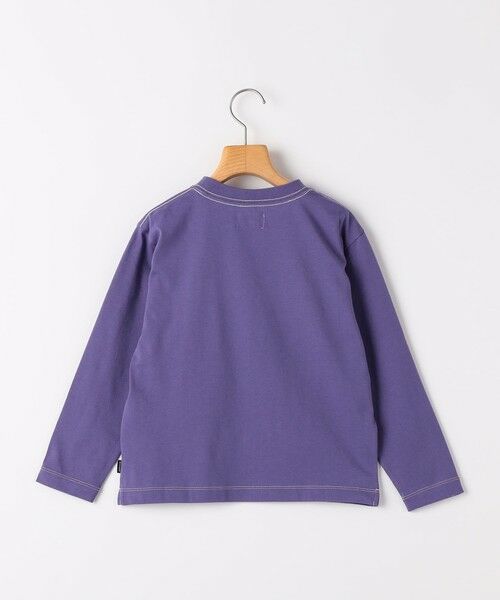 SHIPS / シップス Tシャツ | ARCH&LINE:100〜145cm / ステッチ 刺繍 長袖 Tシャツ | 詳細1