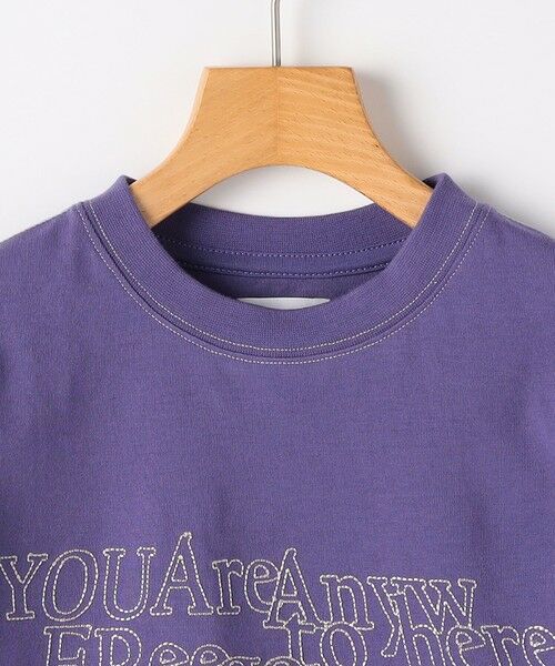 SHIPS / シップス Tシャツ | ARCH&LINE:100〜145cm / ステッチ 刺繍 長袖 Tシャツ | 詳細2