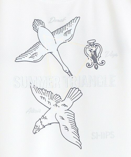 SHIPS / シップス Tシャツ | SHIPS KIDS:80〜90cm /〈接触冷感/吸水速乾〉サマー トライアングル  Tシャツ | 詳細2