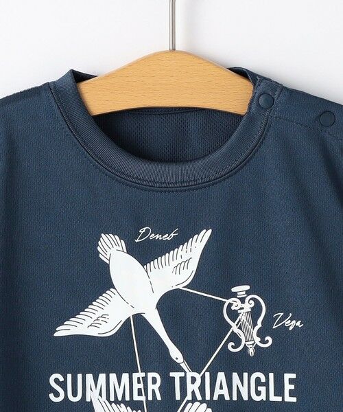 SHIPS / シップス Tシャツ | SHIPS KIDS:80〜90cm /〈接触冷感/吸水速乾〉サマー トライアングル  Tシャツ | 詳細5