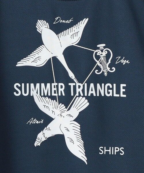 SHIPS / シップス Tシャツ | SHIPS KIDS:80〜90cm /〈接触冷感/吸水速乾〉サマー トライアングル  Tシャツ | 詳細9
