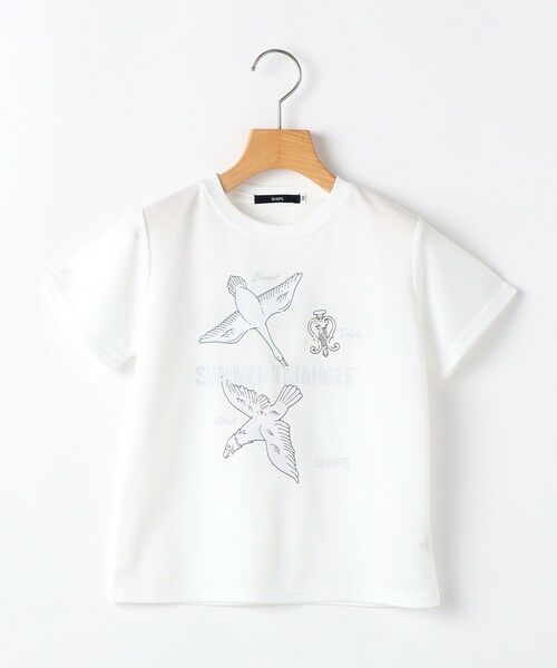 SHIPS / シップス Tシャツ | SHIPS KIDS:100〜130cm /〈接触冷感/吸水速乾〉サマー トライアングル Tシャツ | 詳細8