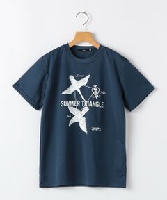 SHIPS / シップス Tシャツ | SHIPS KIDS:140〜160cm /〈接触冷感/吸水速乾〉サマー トライアングル  Tシャツ