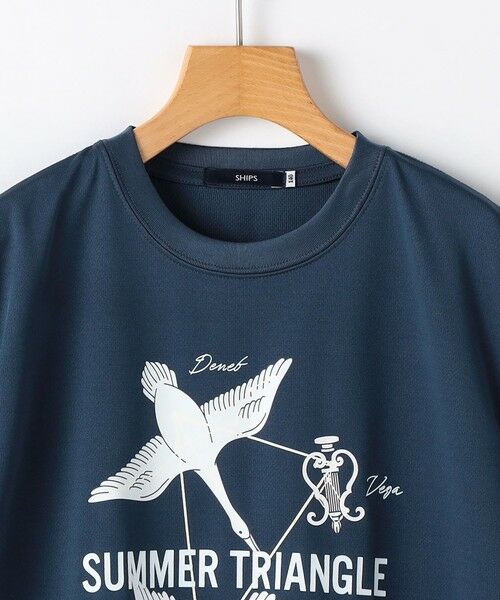 SHIPS / シップス Tシャツ | SHIPS KIDS:140〜160cm /〈接触冷感/吸水速乾〉サマー トライアングル  Tシャツ | 詳細5