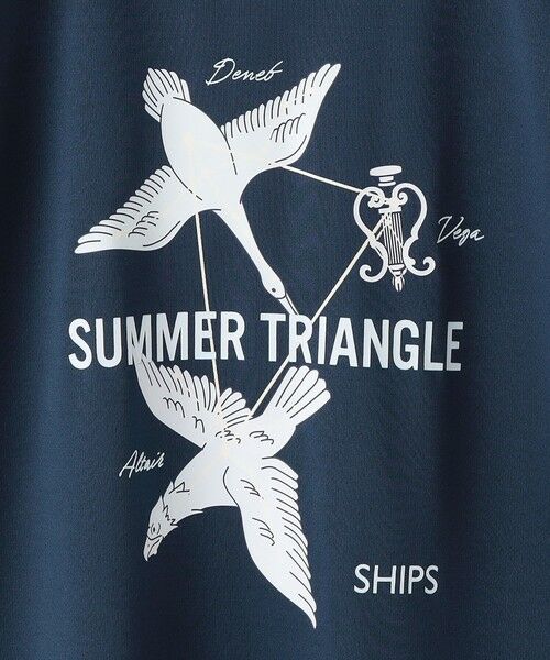 SHIPS / シップス Tシャツ | SHIPS KIDS:140〜160cm /〈接触冷感/吸水速乾〉サマー トライアングル  Tシャツ | 詳細8
