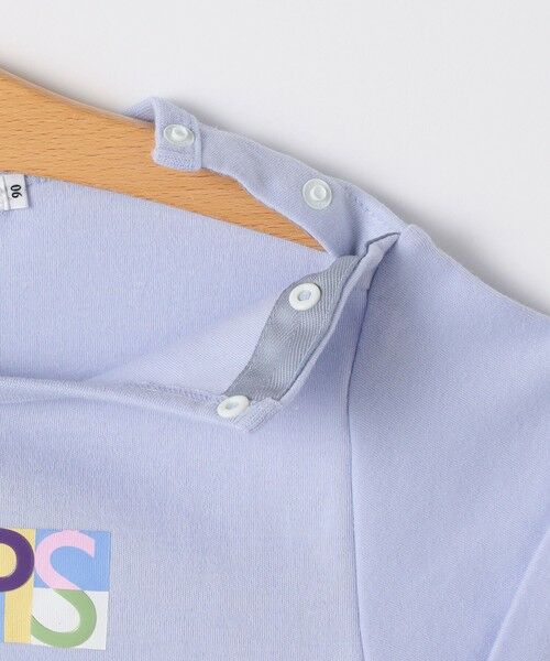 SHIPS / シップス Tシャツ | SHIPS KIDS:80〜90cm /ブロックフォント ロゴ Tシャツ | 詳細5