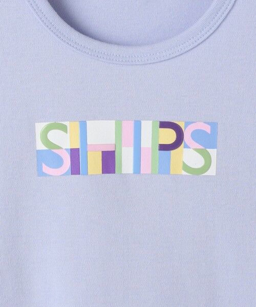 SHIPS / シップス Tシャツ | SHIPS KIDS:80〜90cm /ブロックフォント ロゴ Tシャツ | 詳細7