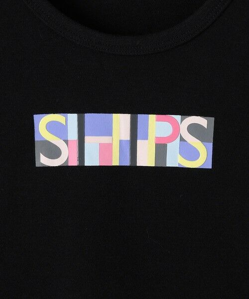 SHIPS / シップス Tシャツ | SHIPS KIDS:100〜130cm /ブロックフォント ロゴ Tシャツ | 詳細6
