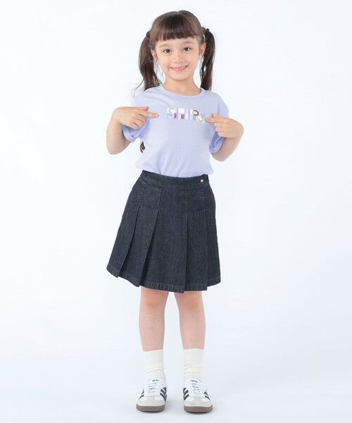 SHIPS / シップス Tシャツ | SHIPS KIDS:100〜130cm /ブロックフォント ロゴ Tシャツ | 詳細12