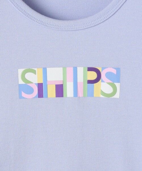 SHIPS / シップス Tシャツ | SHIPS KIDS:100〜130cm /ブロックフォント ロゴ Tシャツ | 詳細19