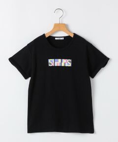 SHIPS / シップス Tシャツ | SHIPS KIDS:140〜150cm /ブロックフォント ロゴ Tシャツ