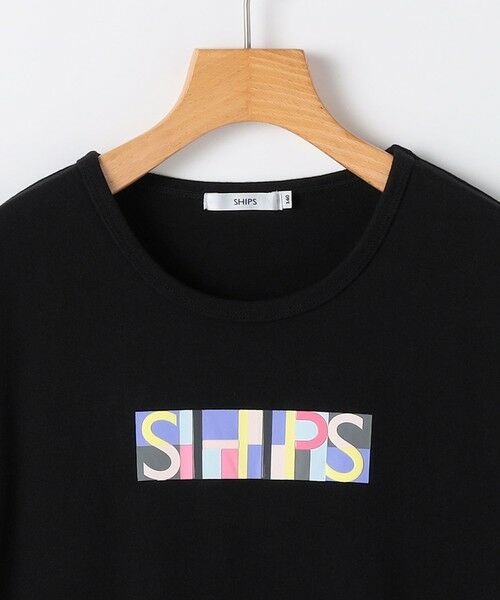 SHIPS / シップス Tシャツ | SHIPS KIDS:140〜150cm /ブロックフォント ロゴ Tシャツ | 詳細2