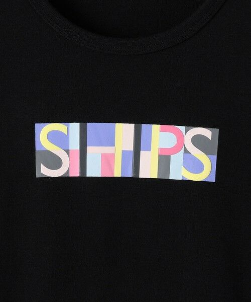 SHIPS / シップス Tシャツ | SHIPS KIDS:140〜150cm /ブロックフォント ロゴ Tシャツ | 詳細5