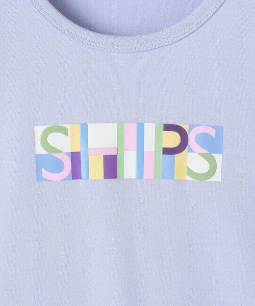SHIPS / シップス Tシャツ | SHIPS KIDS:140〜150cm /ブロックフォント ロゴ Tシャツ | 詳細8
