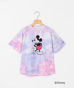 SHIPS / シップス Tシャツ | SHIPS KIDS:85〜95cm / ミッキーマウス プリント タイダイ風 Tシャツ