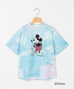 SHIPS / シップス Tシャツ | SHIPS KIDS:100〜125cm / ミッキーマウス プリント タイダイ風 Tシャツ