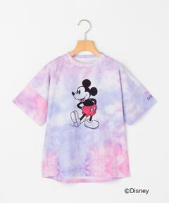 SHIPS / シップス Tシャツ | SHIPS KIDS:100〜125cm / ミッキーマウス プリント タイダイ風 Tシャツ