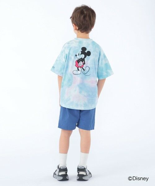 SHIPS / シップス Tシャツ | SHIPS KIDS:100〜125cm / ミッキーマウス プリント タイダイ風 Tシャツ | 詳細27