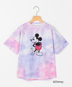SHIPS / シップス Tシャツ | SHIPS KIDS:130〜170cm / ミッキーマウス プリント タイダイ風 Tシャツ