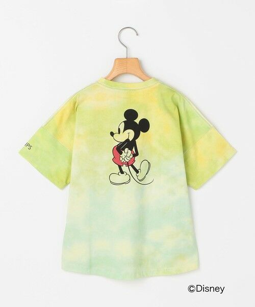 SHIPS / シップス Tシャツ | SHIPS KIDS:130〜170cm / ミッキーマウス プリント タイダイ風 Tシャツ | 詳細1